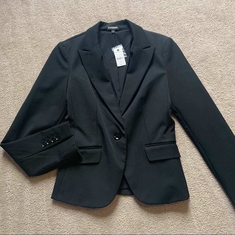 NWT Express Black Blazer Size 2